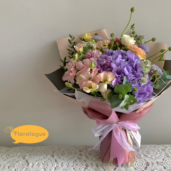 A pastel palette